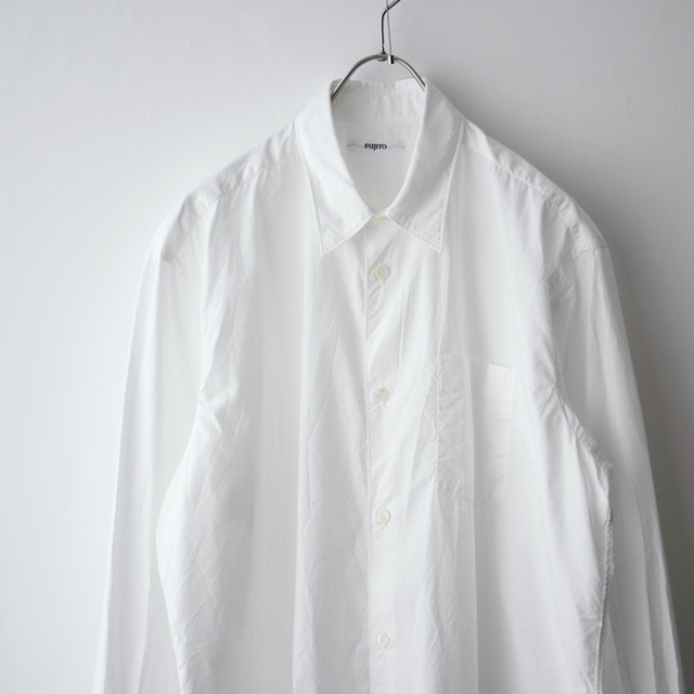 FUJITO / Big Silhouette Shirt - White