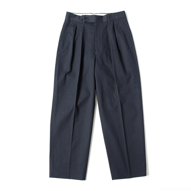 HAND ROOM / 2 Tuck Chino - Dk.Navy