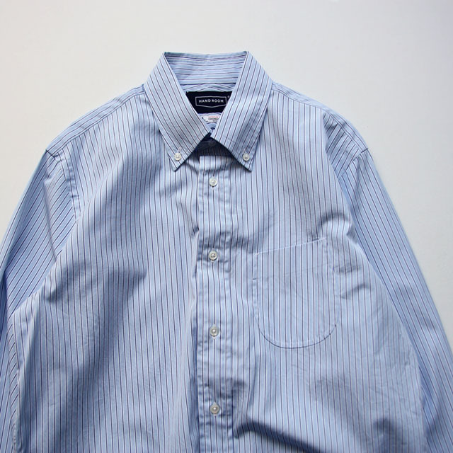 HAND ROOM / B.D. Shirt - Thomas Mason Broad Stripe B