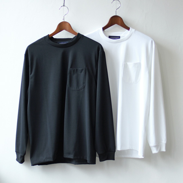 HAND ROOM / Polyester Cotton Feel Long T-Shirt