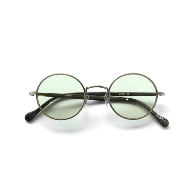 kearny / gravel 2 *marble stone - antique gold - Green Lens