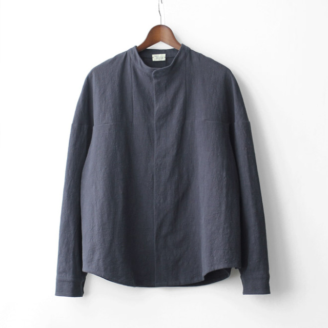 Maison Agile / SABIL SHIRT - Linen Navy