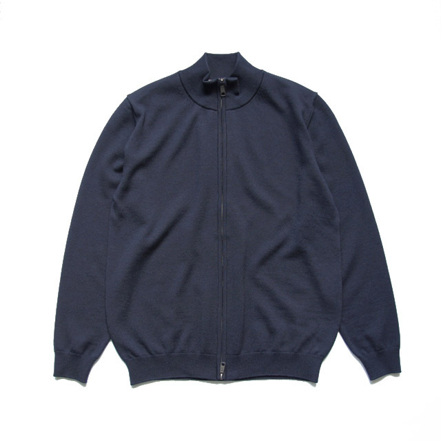 MOONCASTLE / Wool Full Zip Blouoson - Navy