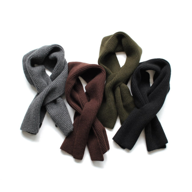 MOONCASTLE / Cashmere Short Scarf - Fuzz 東京 新宿