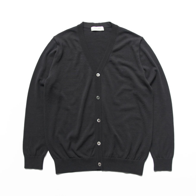MOONCASTLE / Ice Cotton V Cardigan - Black