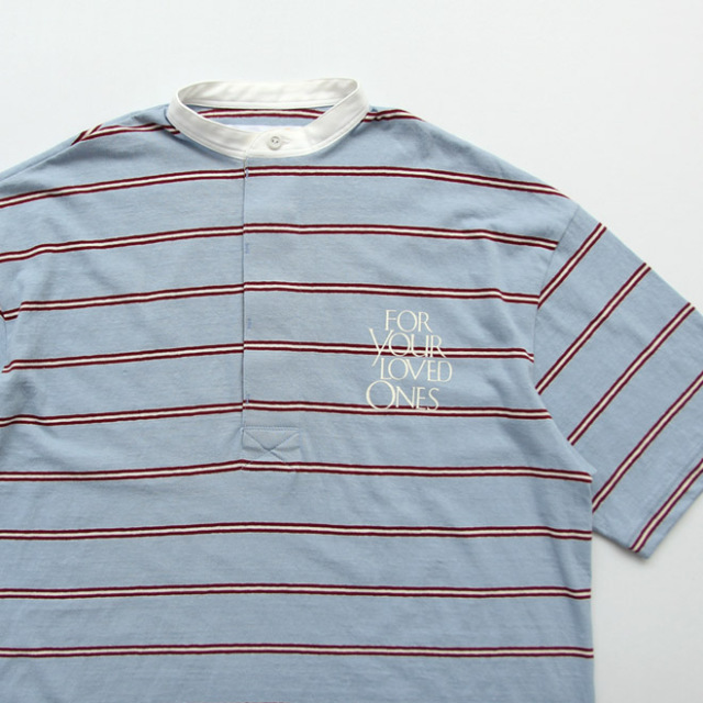 melple / Seaview Rugger Shirt - Lt.Blue
