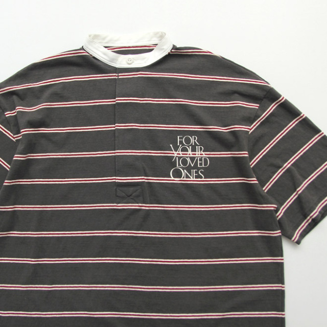 melple / Seaview Rugger Shirt - Charcoal