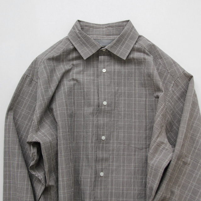 Montmorency / Relax Shirt - Brown Glen Check