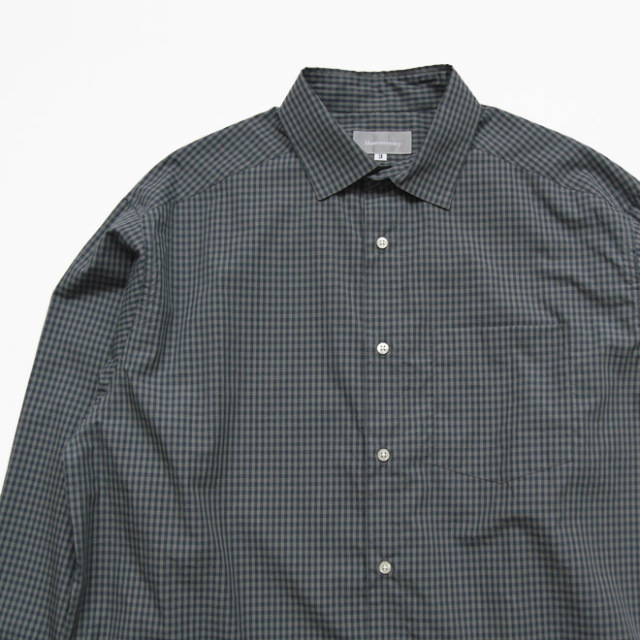Montmorency / Relax Shirt - Navy Check