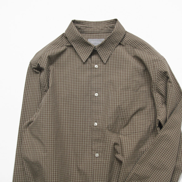 Montmorency / Standard Shirt - Olive Brown Check