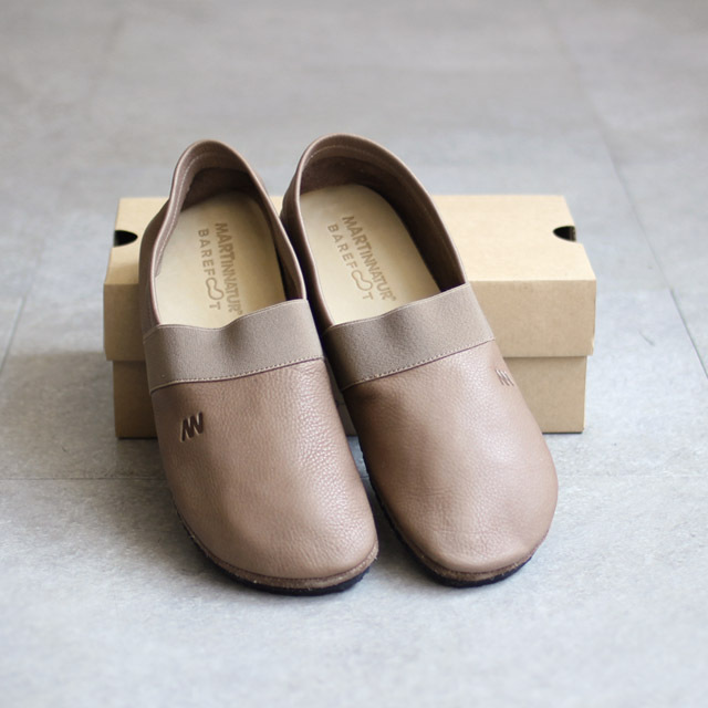 <30% OFF> Martin Natur / Leather Slipon - Taupe