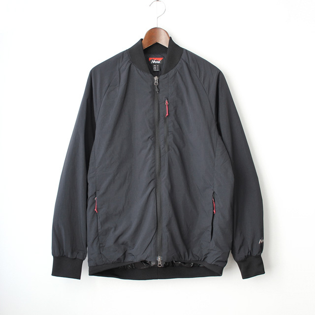 NANGA / Soft Down Varsity Blouson - Black