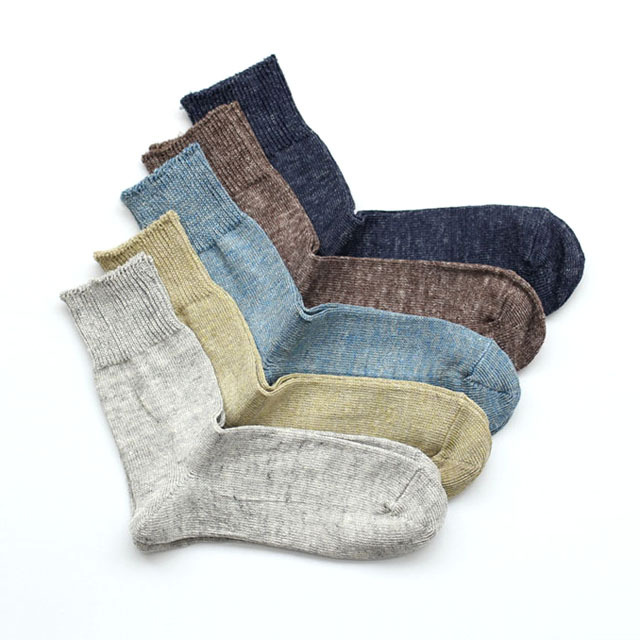 OBSCURE SOCKS / CAMELLIA Linen Socks