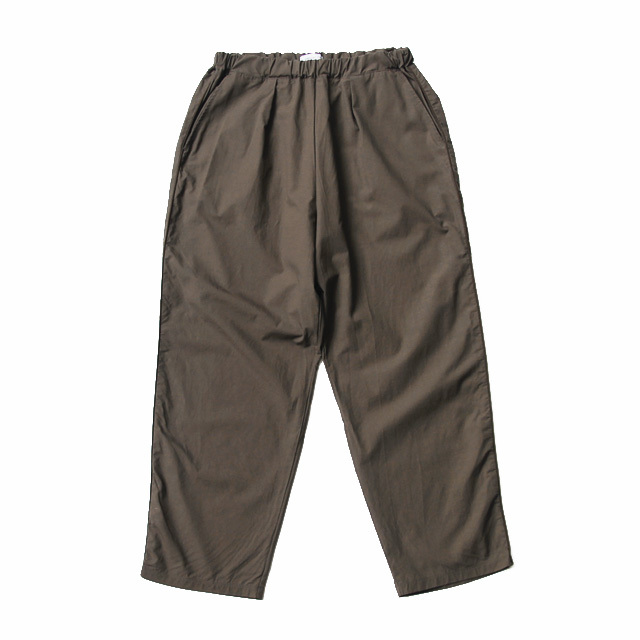 Ordinary fits / Cotton Linen Easy Trouser - Brown