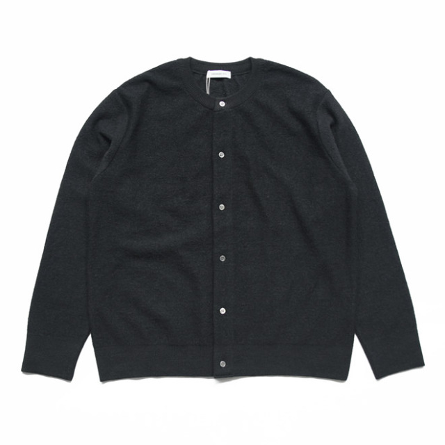 Ordinary fits / Crew Neck Cardigan - Black