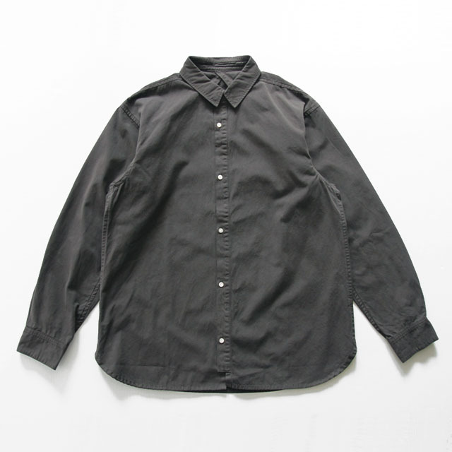 POSTALCO / Free Arm Shirt - Weather Cloth Charcoal Grey