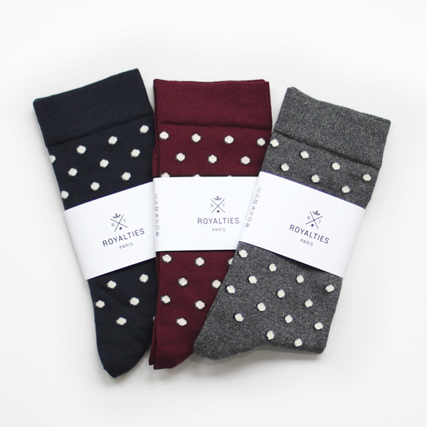 ROYALTIES / Cotton Socks - Dot