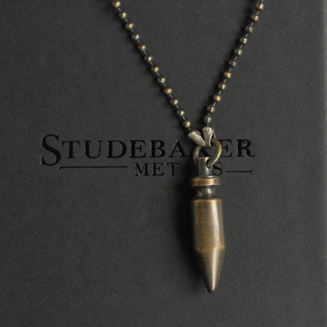 STUDEBAKER METALS / Plumb Bob Necklace