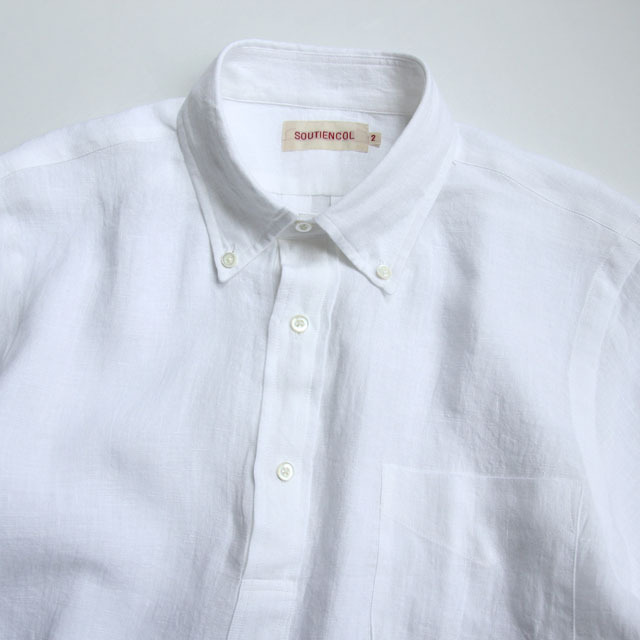 SOUTIENCOL / Remake Polo H - French Linen White