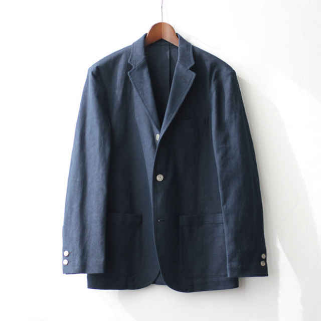 SOUTIENCOL / IVY JACKET - Co.Li. Slub OX Navy