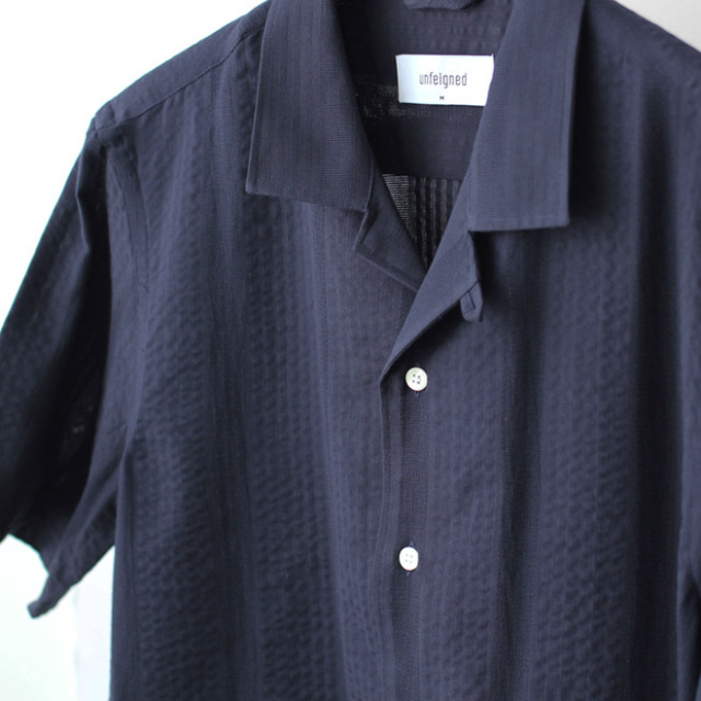 unfeigned / Short Sleeve Shirt S1 - Maui Navy