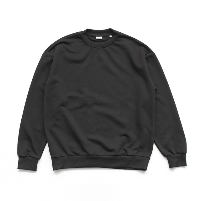 VESTI / Felpa 365 Over Giro Collo - Nero