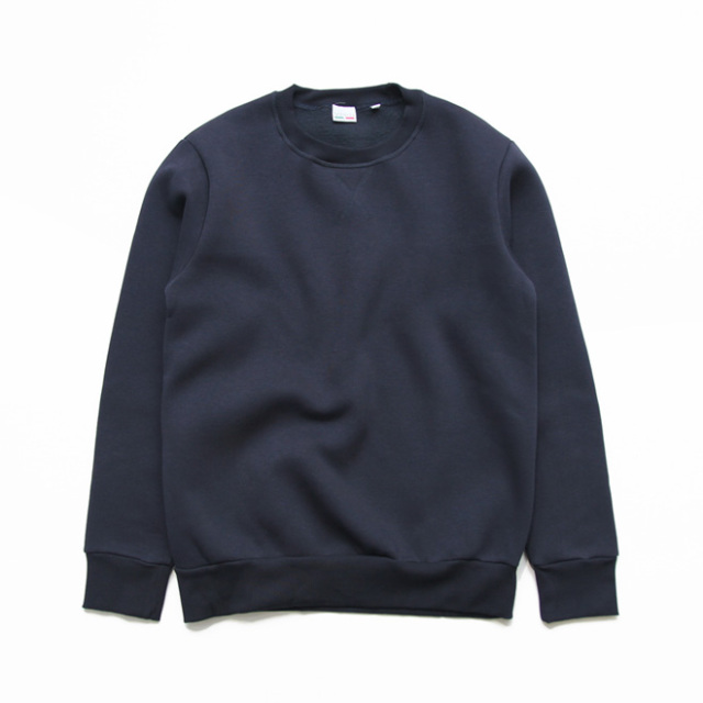 VESTI / Felpa Soft Giro Collo - Blue Navy