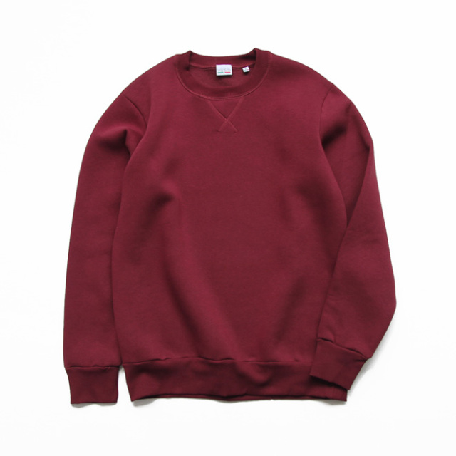VESTI / Felpa Soft Giro Collo - Bordeaux