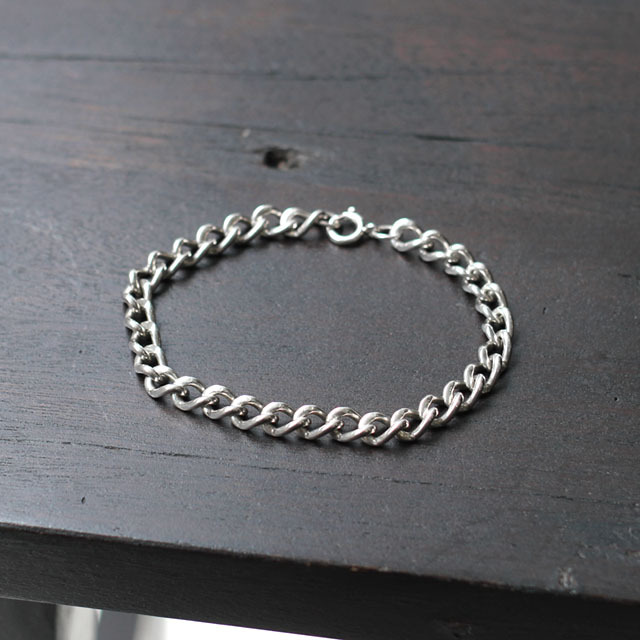 Vintage Accesarries / Siliver Chain Bracelet - UK