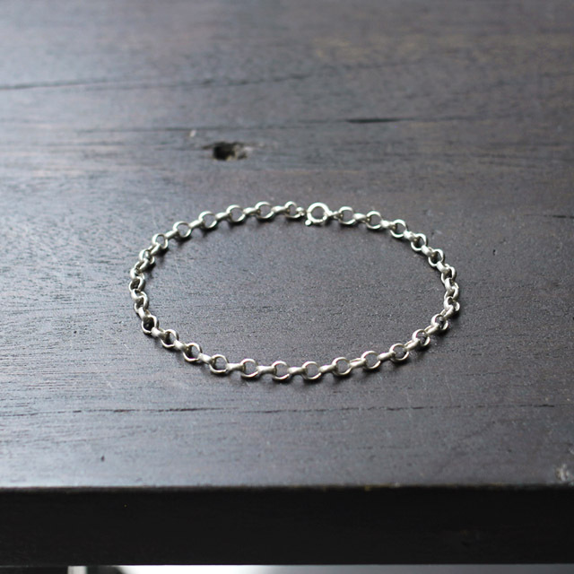 Vintage Accesarries / Siliver Chain Bracelet - UK