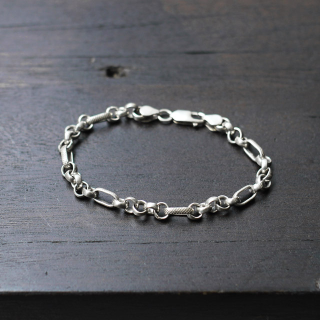 Vintage Accesarries / Siliver Chain Bracelet - UK