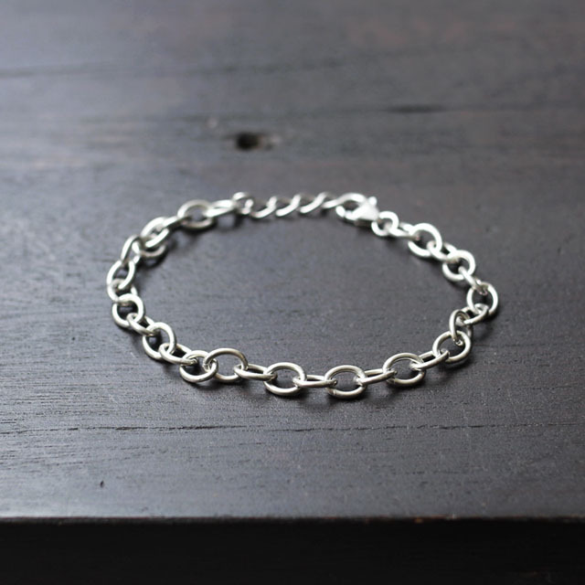 Vintage Accesarries / Siliver Chain Bracelet - UK