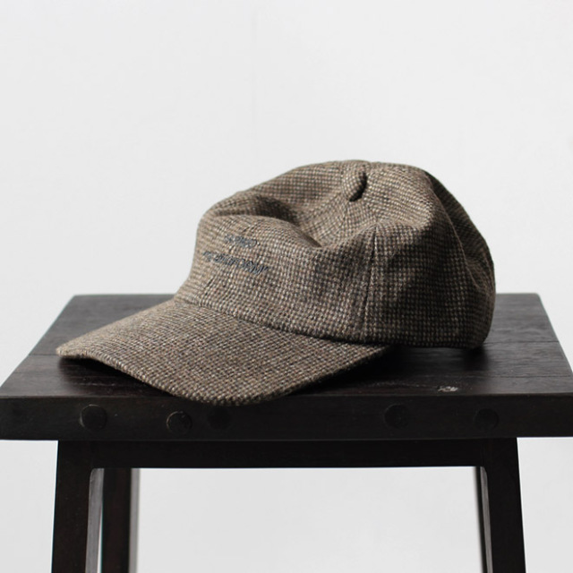 Yarmo / Logo Cap - Brown Gingham