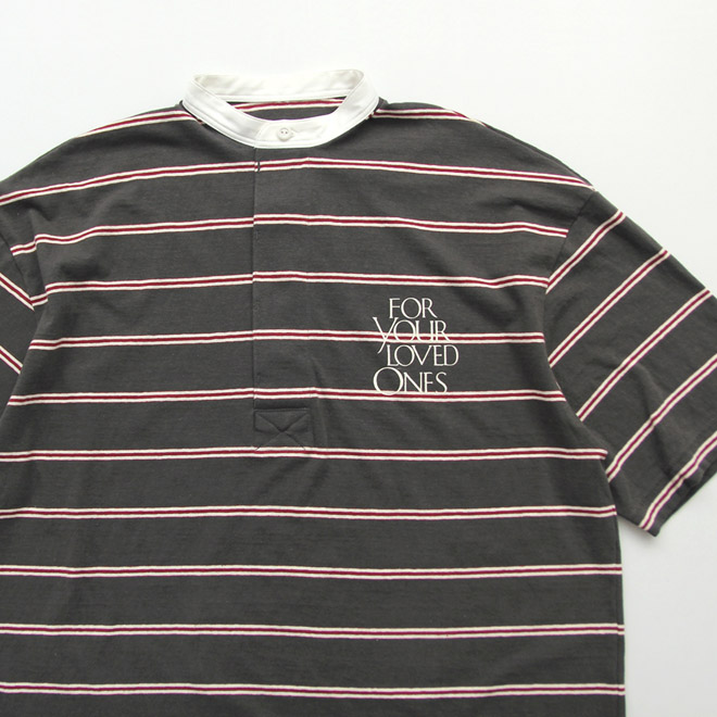 melple / Seaview Rugger Shirt - Charcoal