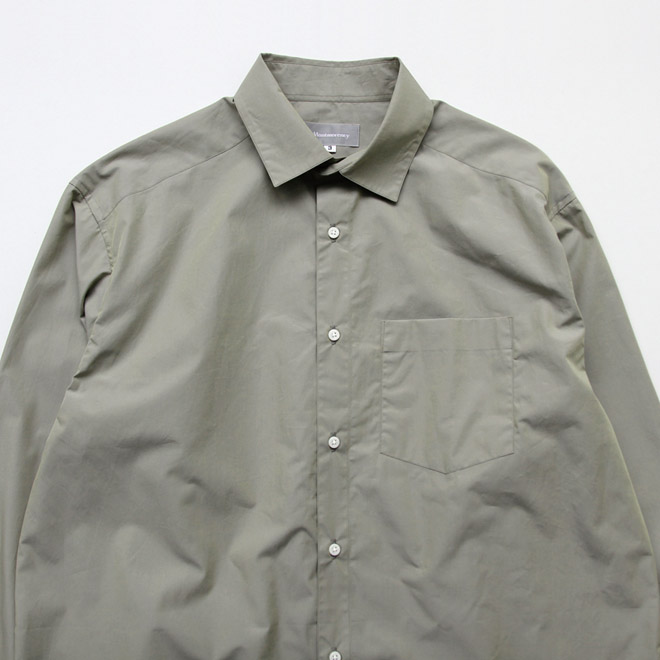 Montmorency / Relax Shirt - Typewriter Chambray Lt.Khaki