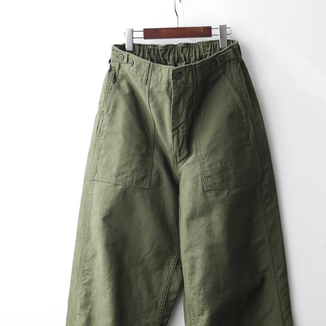 Ordinary fits / James Fatigue - Back Satin Khaki