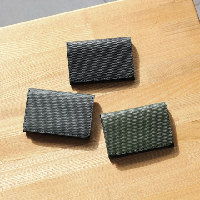 POSTALCO / Mini Wallet - Crossgrain Leather