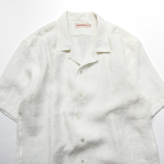 SOUTIENCOL / High School - Linen Washer Off White