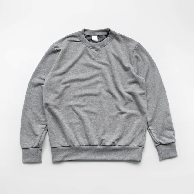 VESTI / Felpa French Terry Gio Collo - MeLange Chiaro