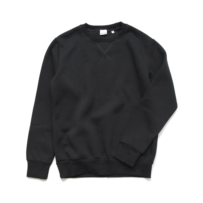 VESTI / Felpa Soft Giro Collo - Nero
