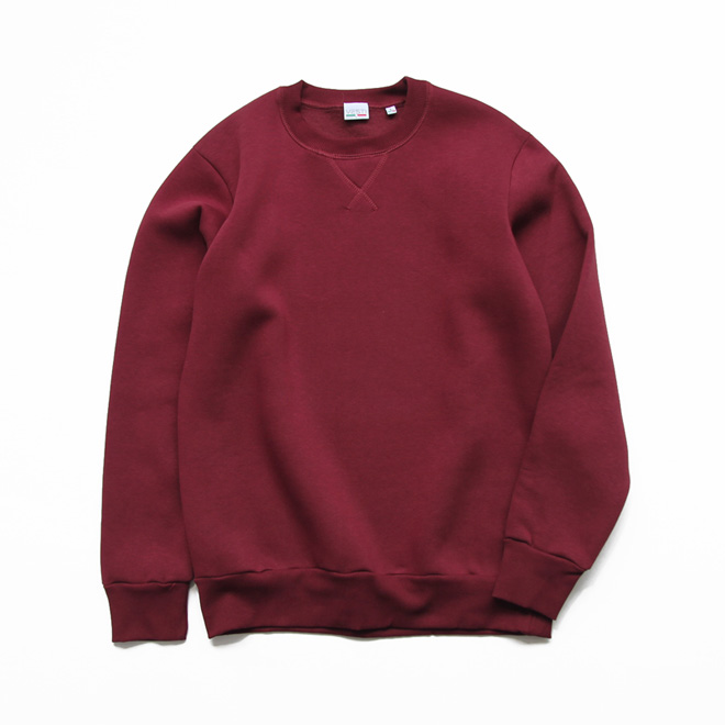 VESTI / Felpa Soft Giro Collo - Bordeaux