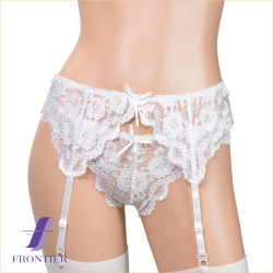 ガーターベルト＆Tバックショーツセット　#7515 WH