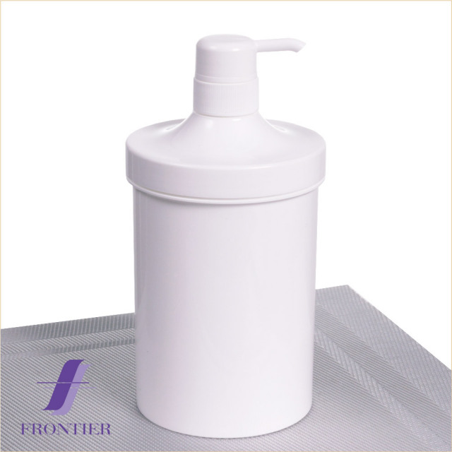 高粘度液体対応 詰め替え容器 PM-1000 ホワイト 1000ml