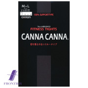 カタクラフィットネスタイツCANNACANNAカンナカンナ50デニールブラック