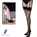 モアノンストッパーガーターストッキングBK