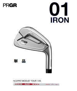 プロギア PRGR 01 アイアン #5単品 [N.S.PRO MODUS3 TOUR 105