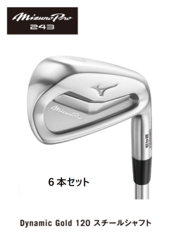 ミズノプロ 243 N.S.PRO モーダス3 120 S 5〜PW 6本
