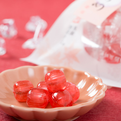 祇園飴歳時記2月「紅梅あめ」
