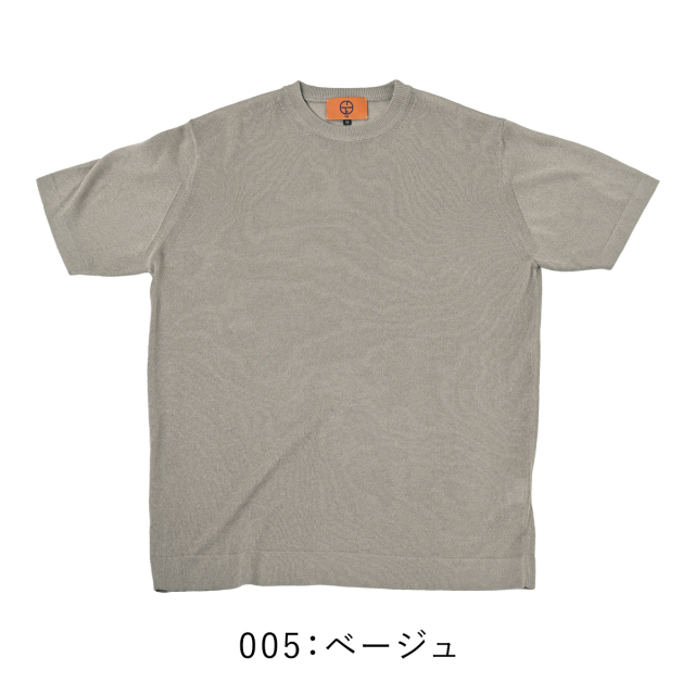 清涼,Tシャツ,半袖,リネンルック,ニットソー,カットソー,軽量,抗ピリング,ウォッシャブル,夏