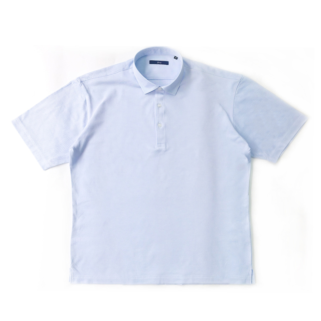スラブ切り替え半袖ポロシャツ,G-STAGE,ジーステージ